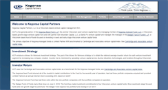 Desktop Screenshot of kegonsapartners.com